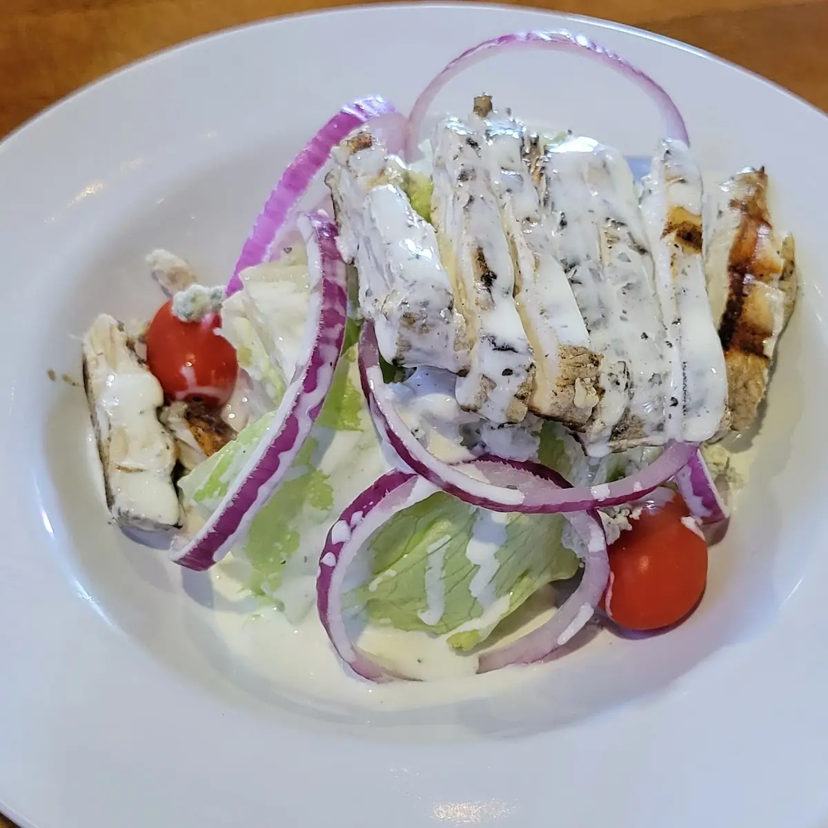 House Salad with Grilled Chicken