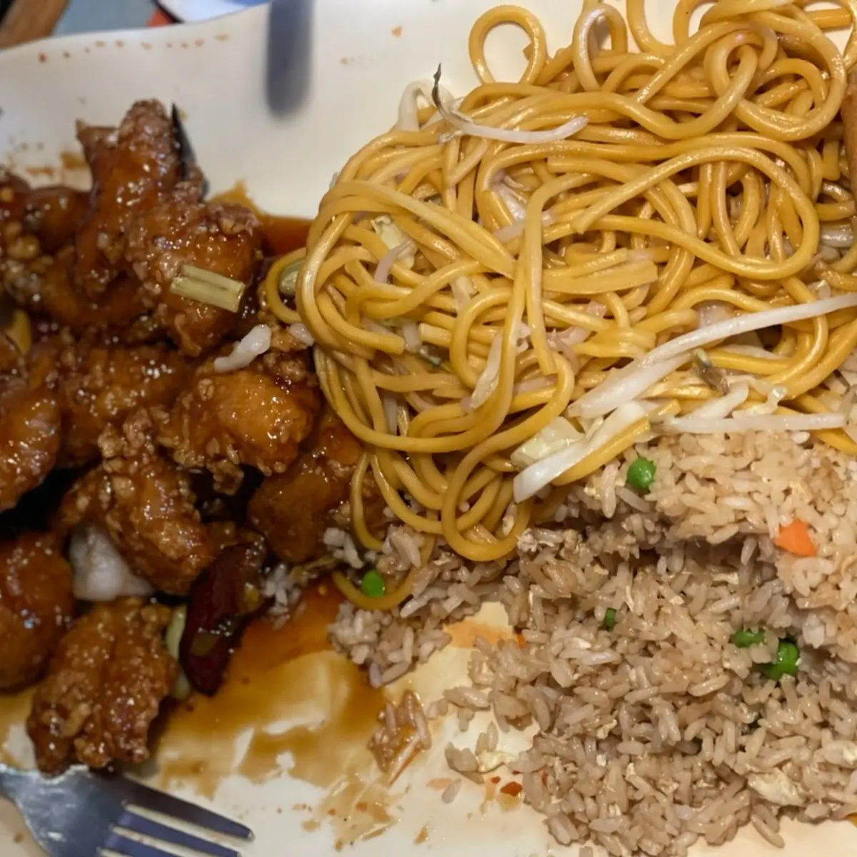 Tangerine Chicken Combo Plates