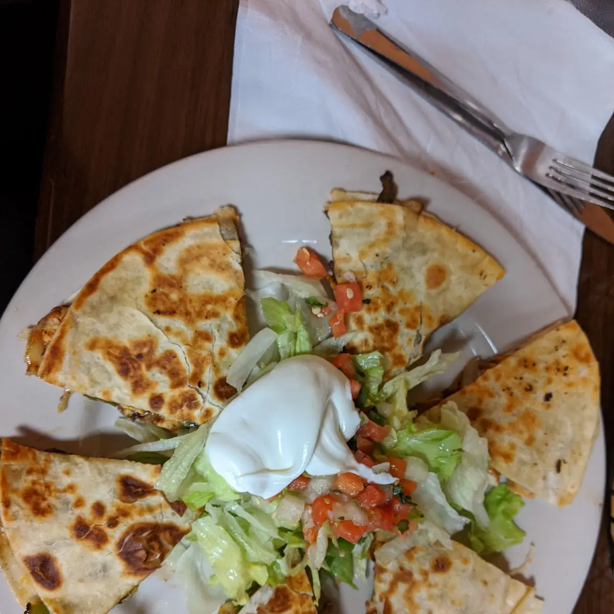 Chicken Quesadilla