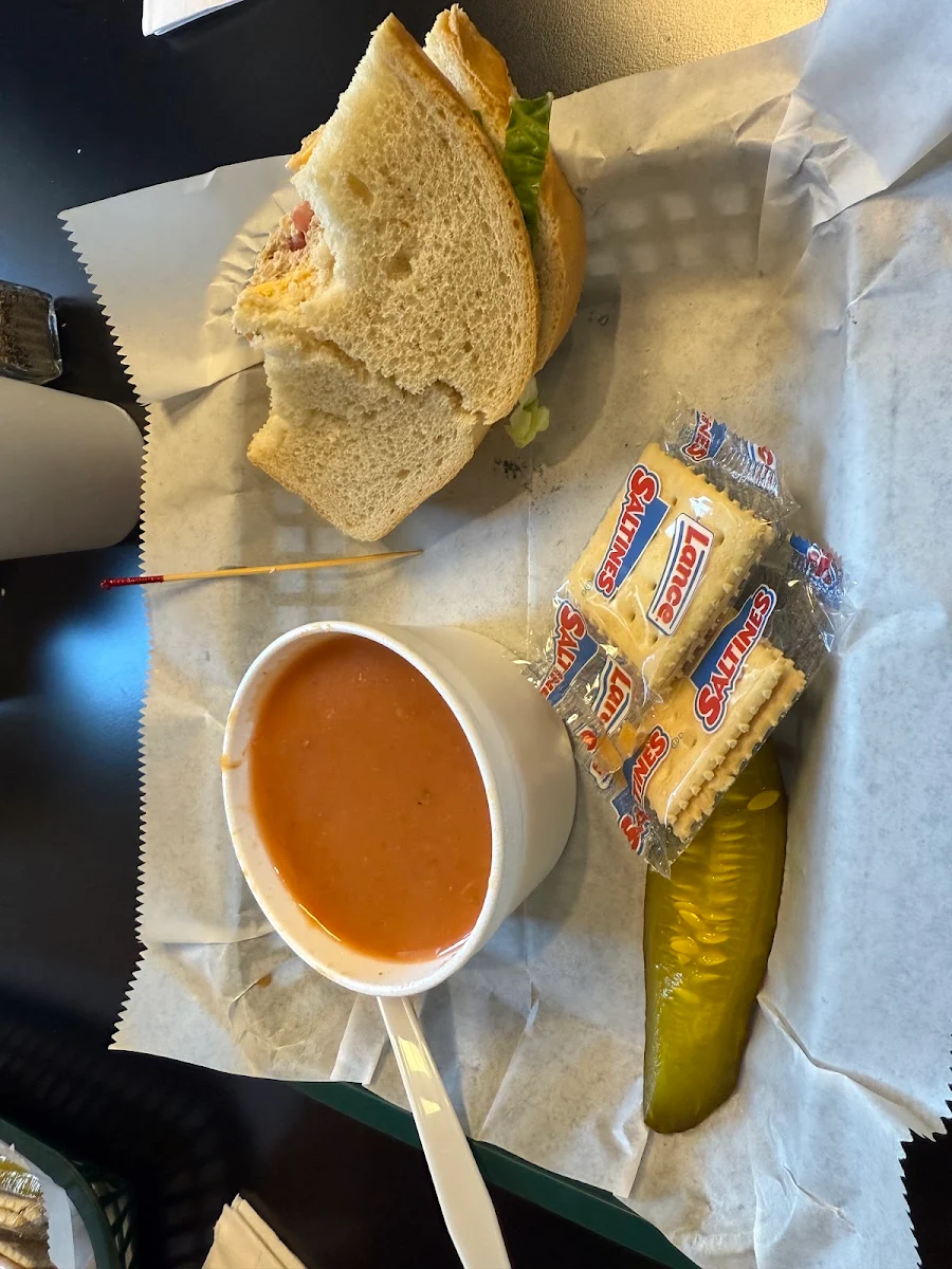 Soup & 1 2 Sandwich Combo