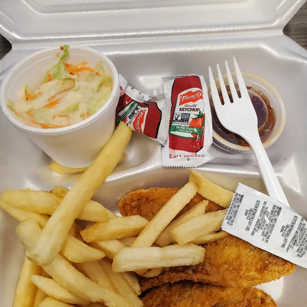 Three Finger Tender Meal