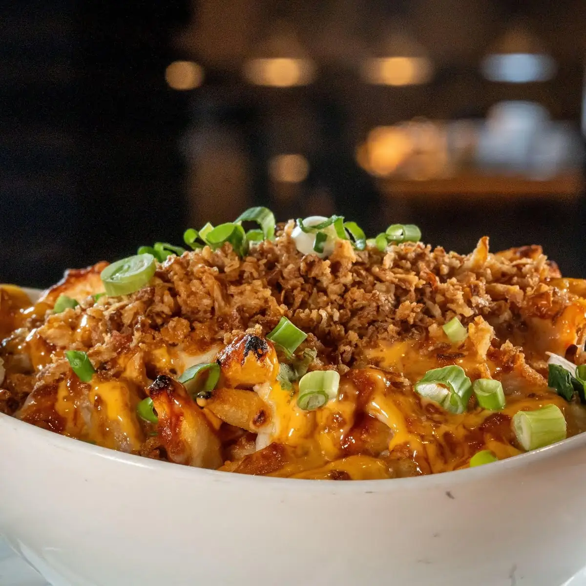 Kimchi Cheese Fries