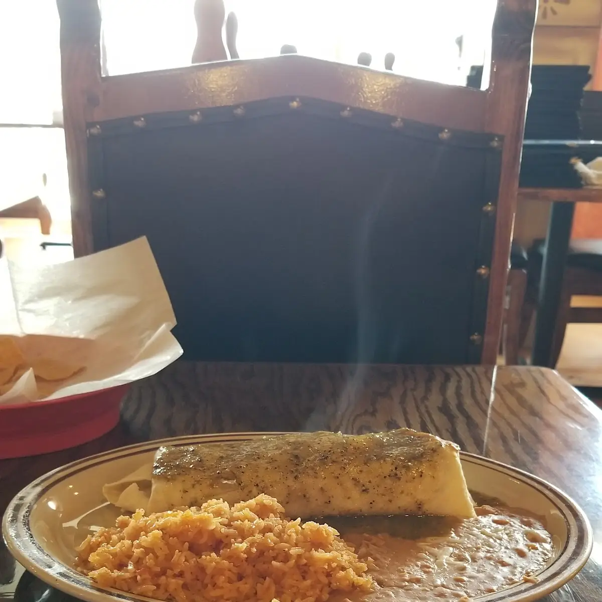 Burrito Verde Rice and Beans