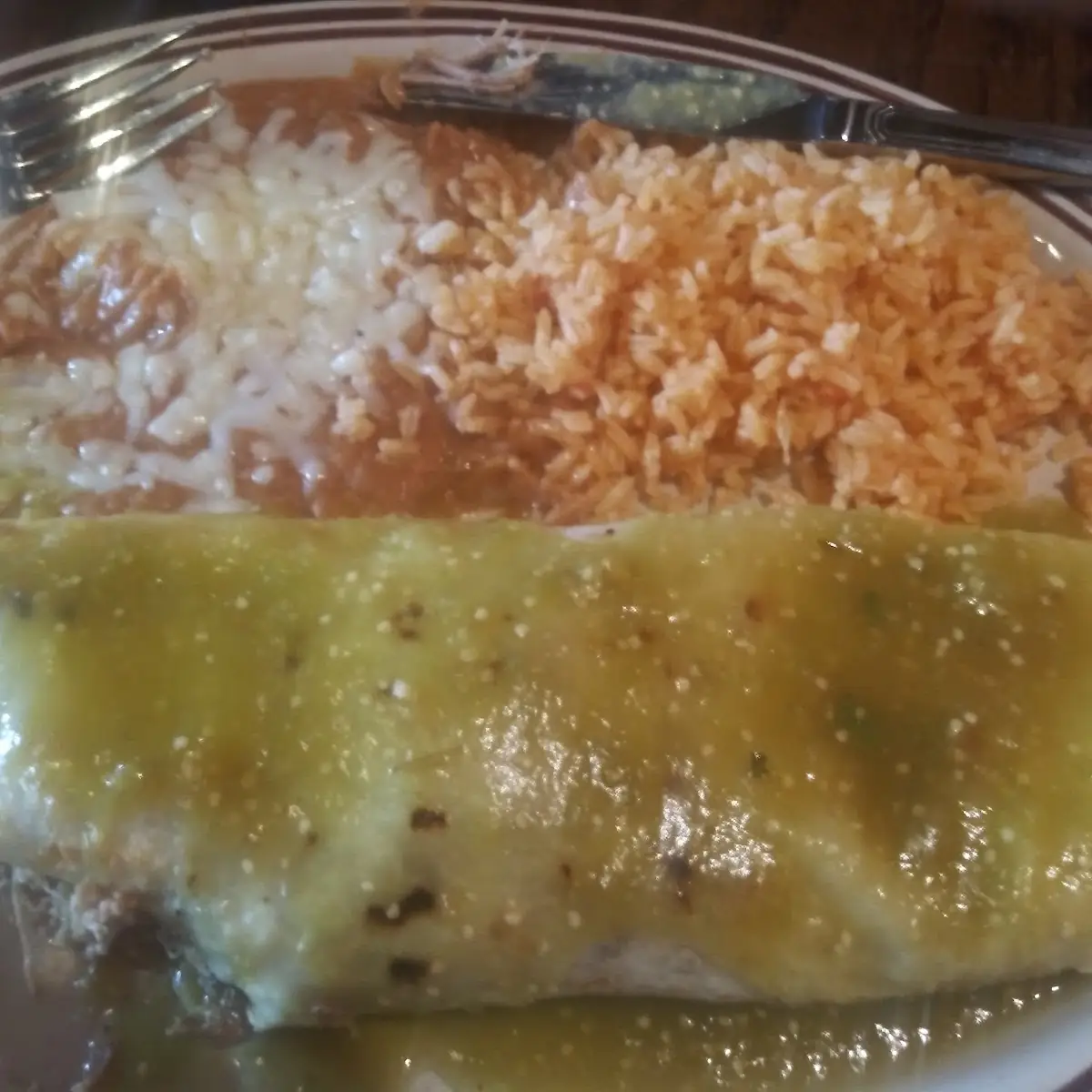 Pork Verde Burrito