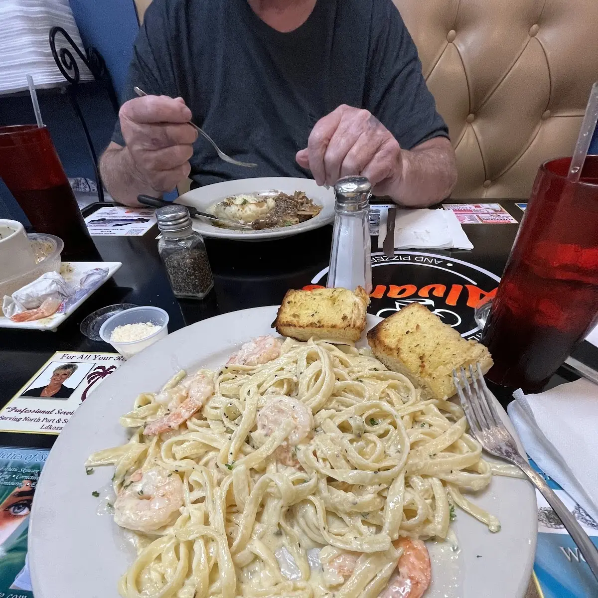 Shrimp Alfredo
