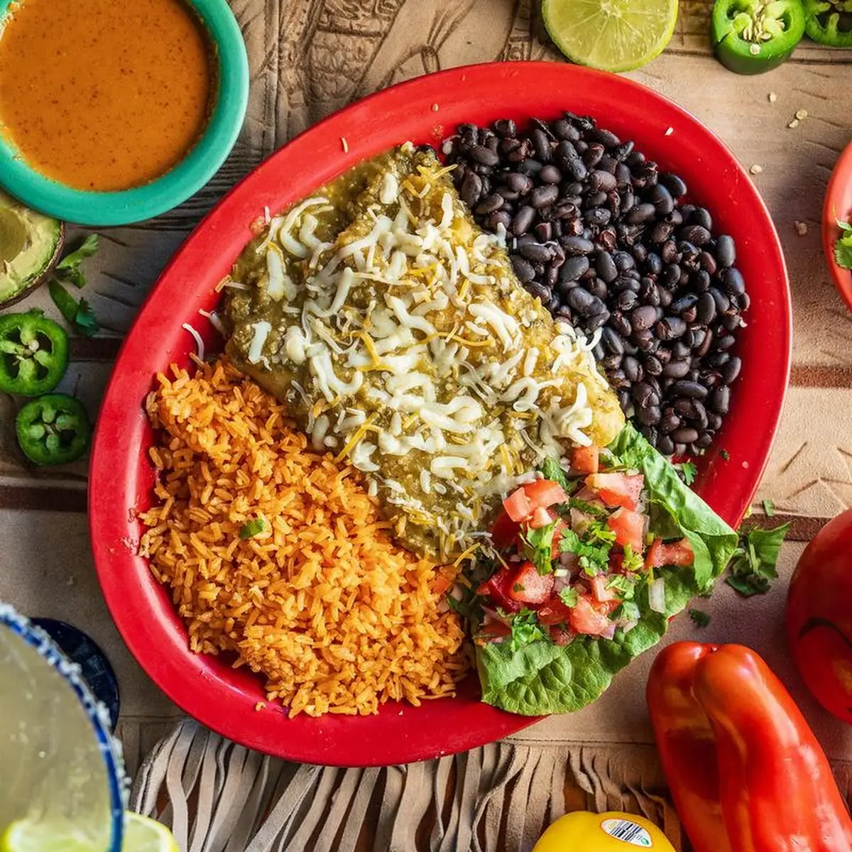 Chile Colorado Burrito Beef