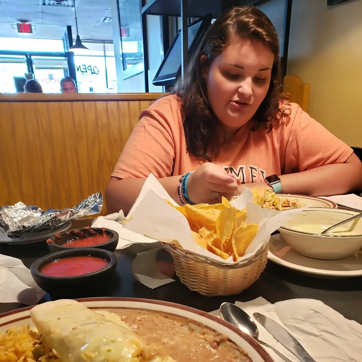 Combination 11 with Beef Burrito
