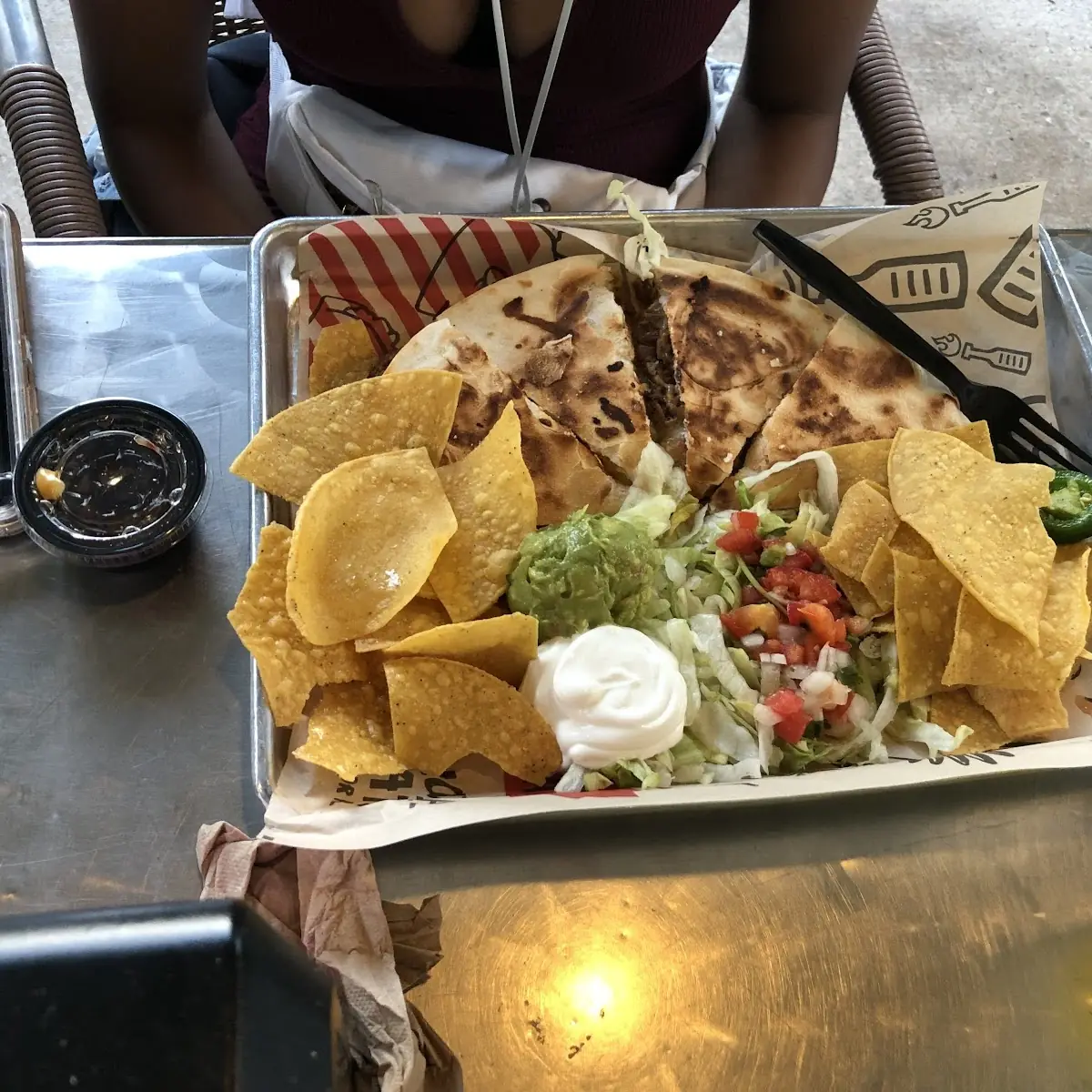 Bangin' Chicken Quesadilla