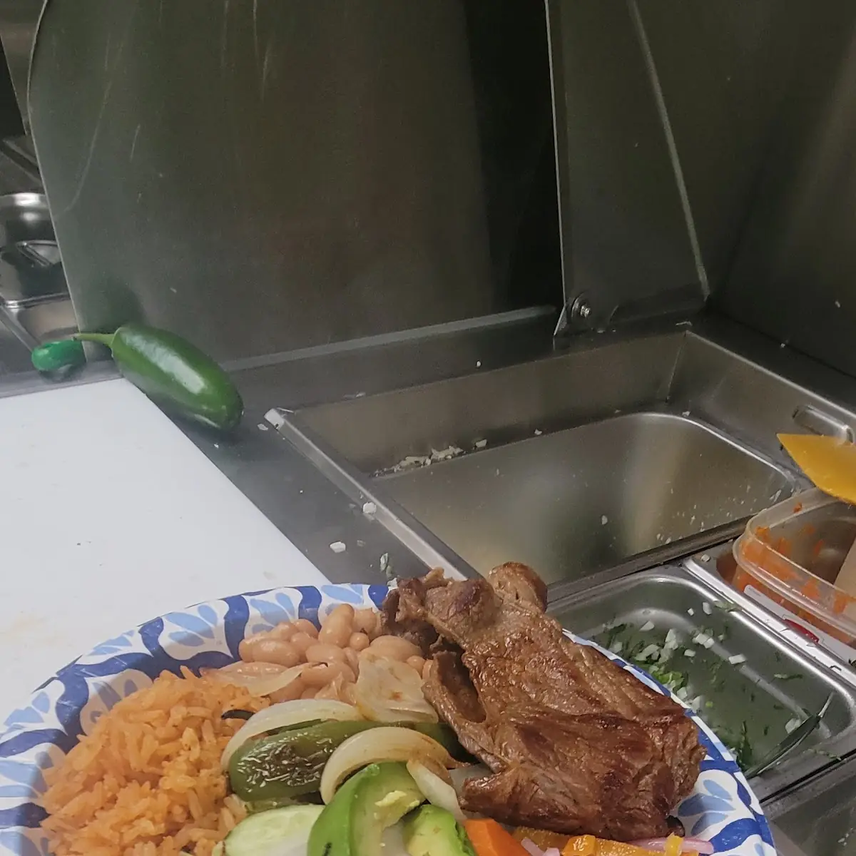 Plato de Carne Azada