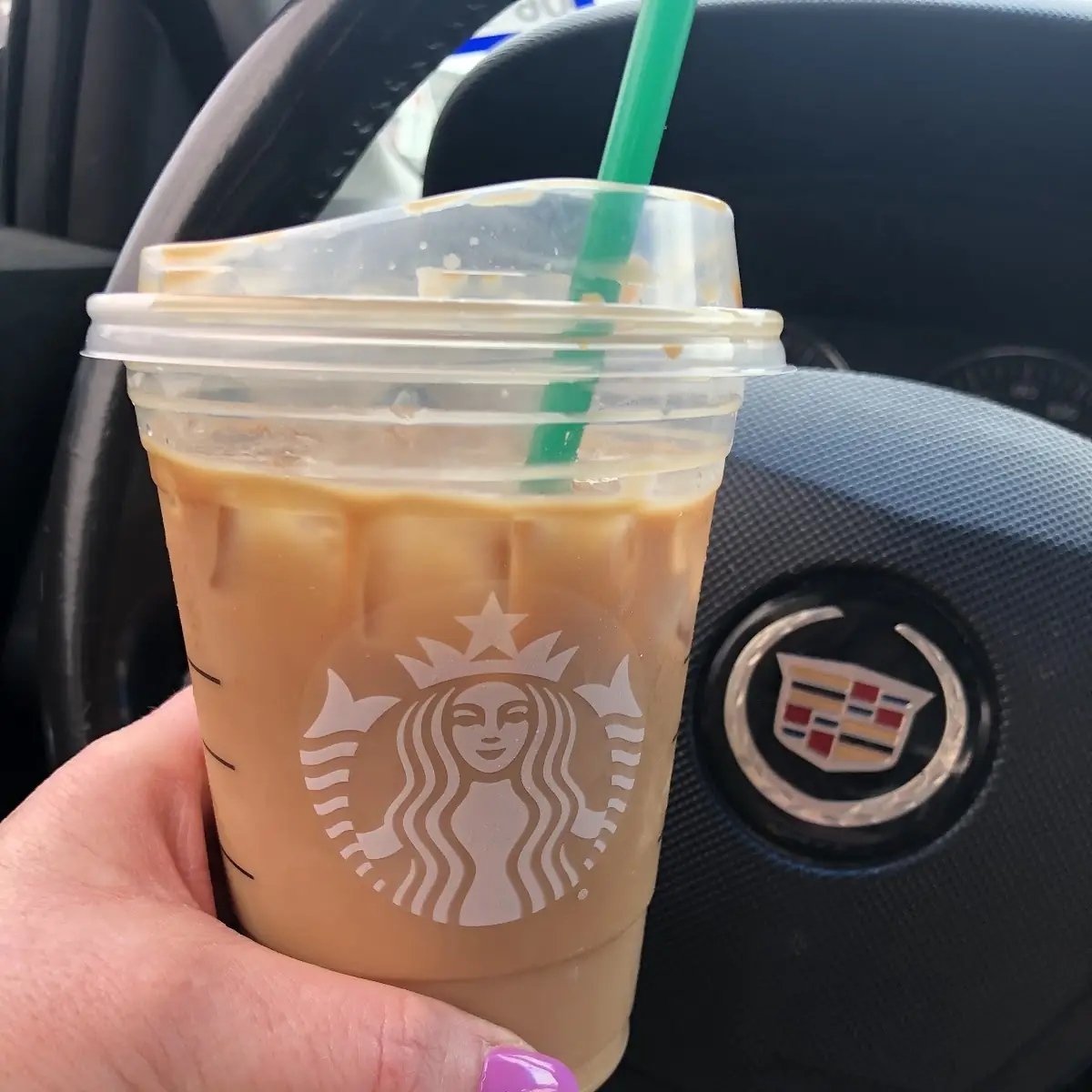 Carmel Macchiato with Coconut Milk