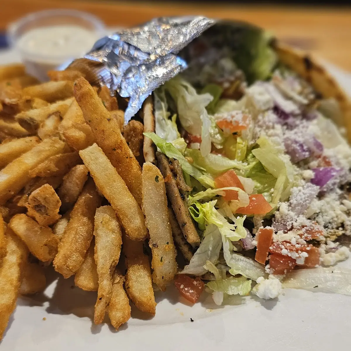 Lamb Gyro Sandwich