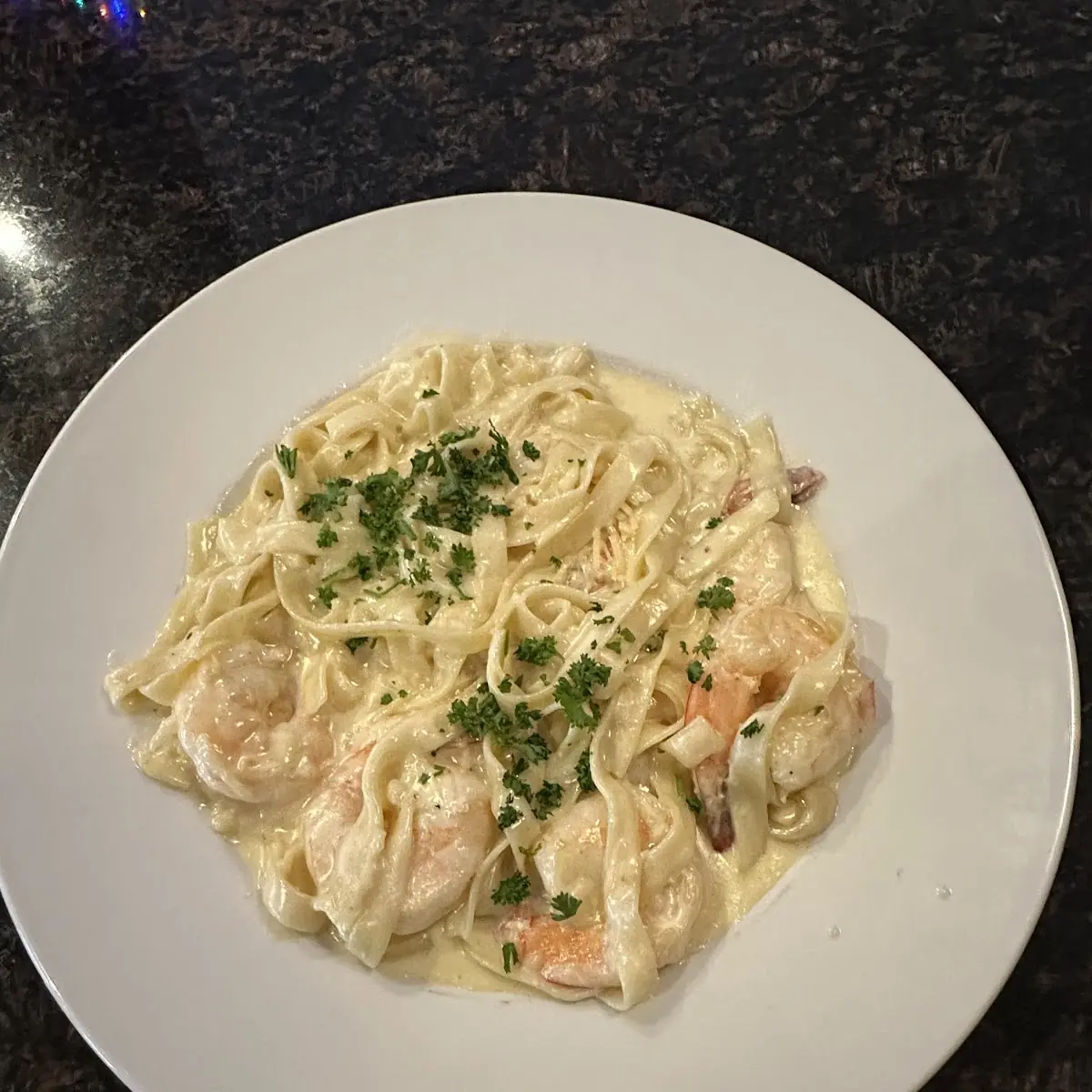Shrimp Alfredo