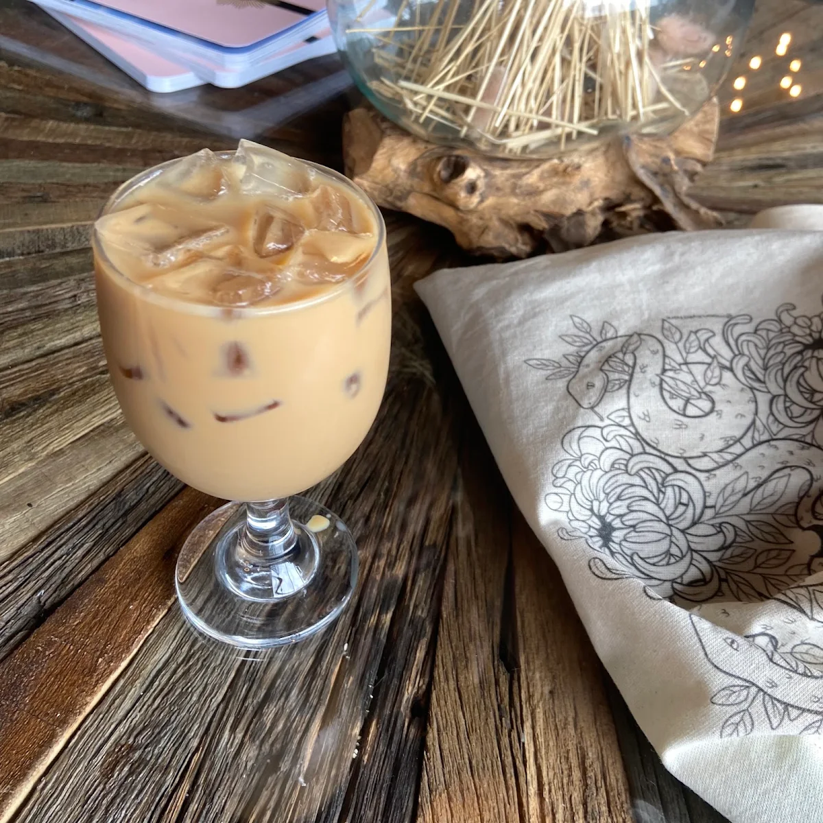 Iced Hazelnut Latte