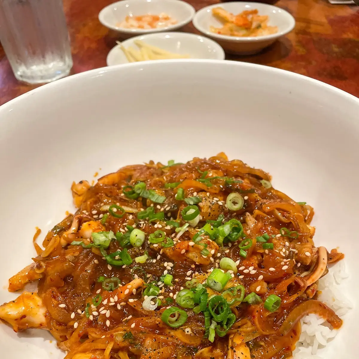 Pork Belly and Squid Dupbap