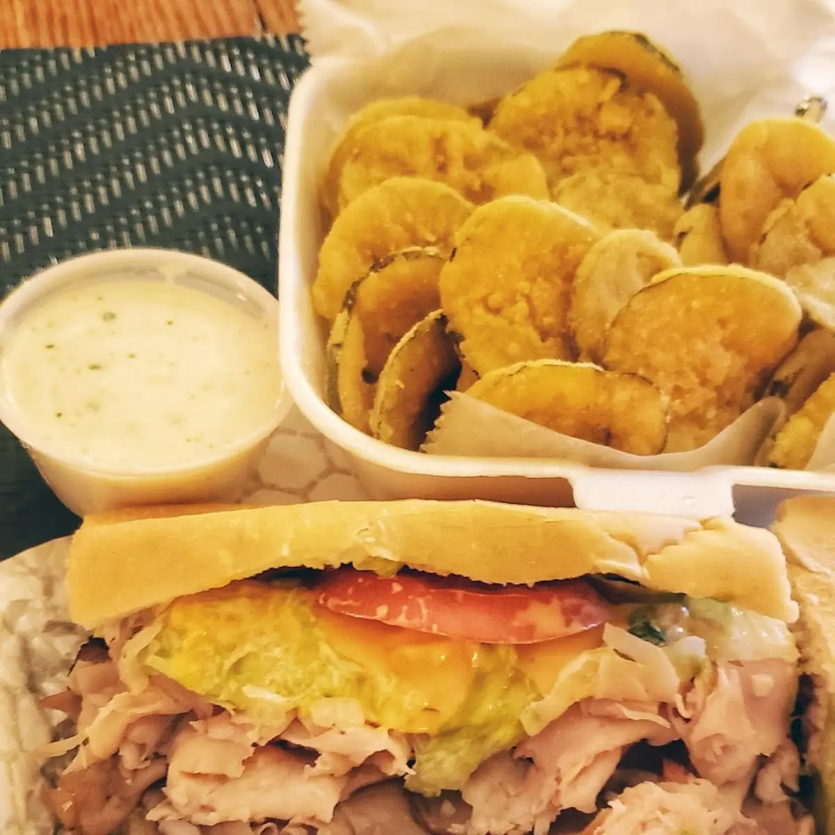 Fat Daddy's Special and Fried Pickles