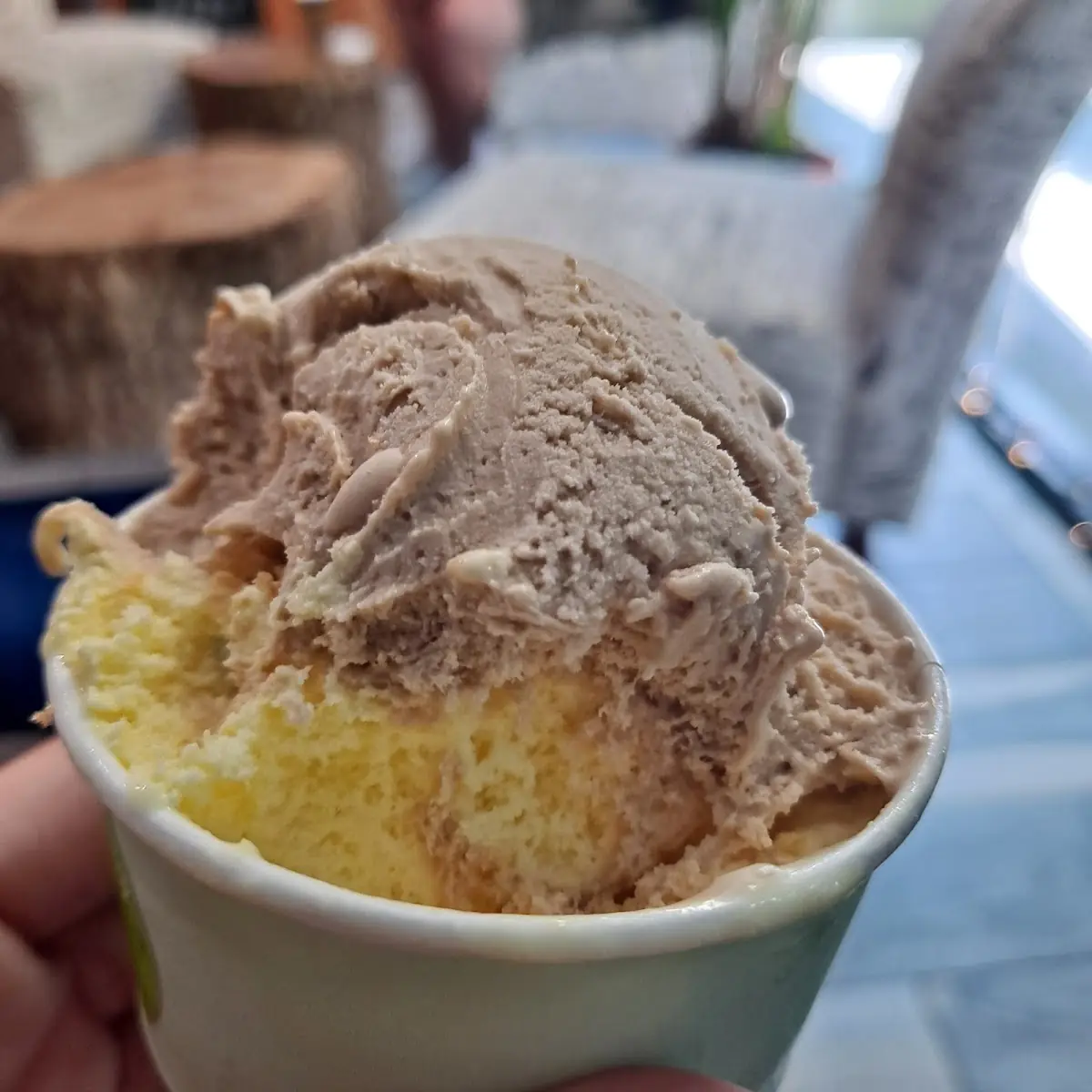 Saffron & Pistachio Gelato