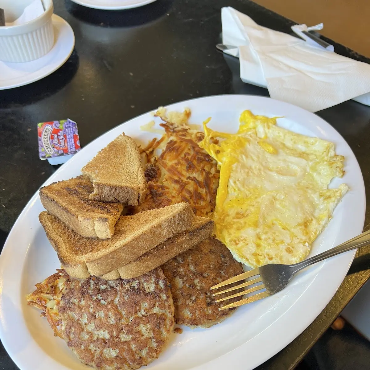 Eggs House Made Corned Beef Hash and Toast