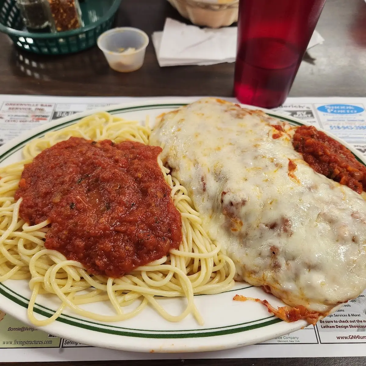 Chicken Parm Dinner