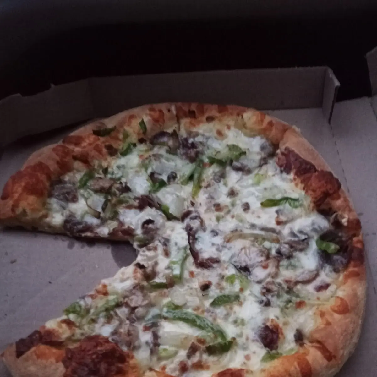Philly Cheesesteak Pizza