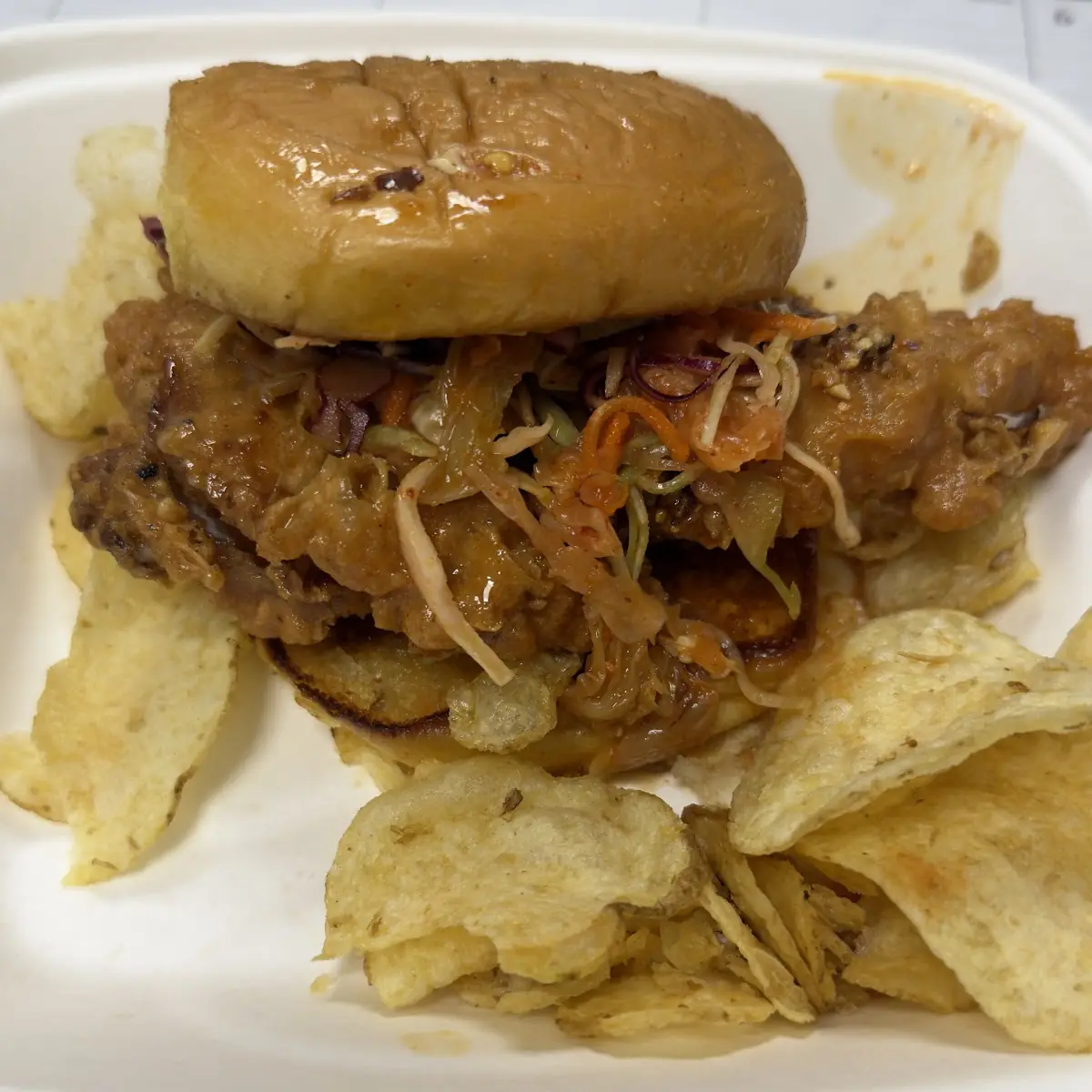 Hot Honey Chicken Sandwich