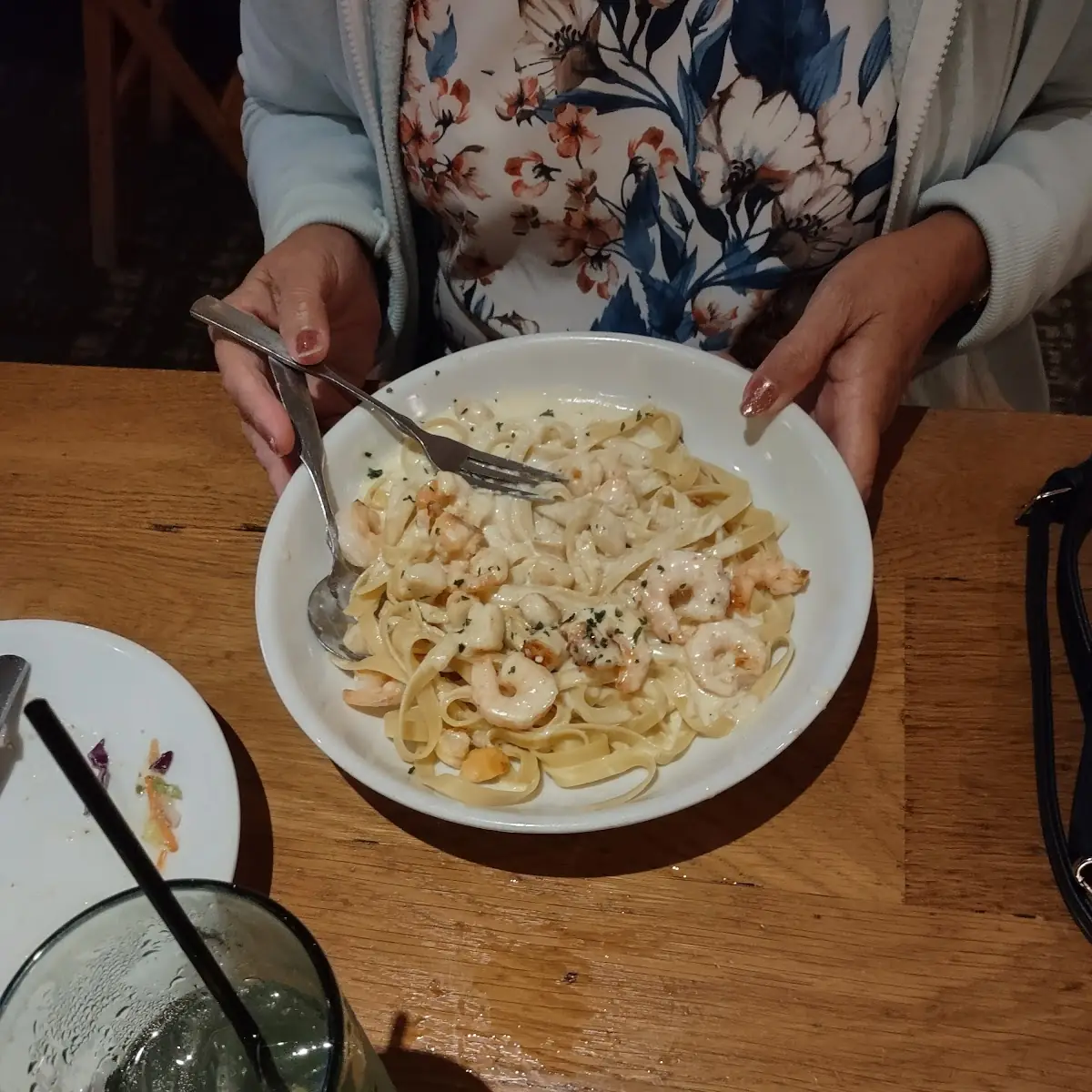Shrimp Alfredo
