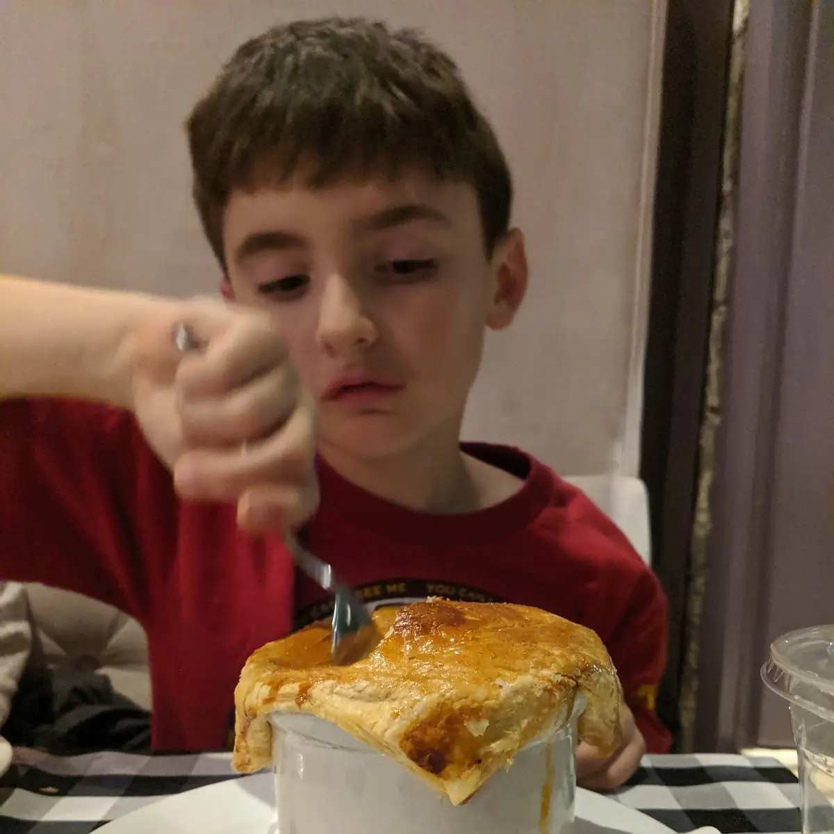 Tomato Soup En Croute