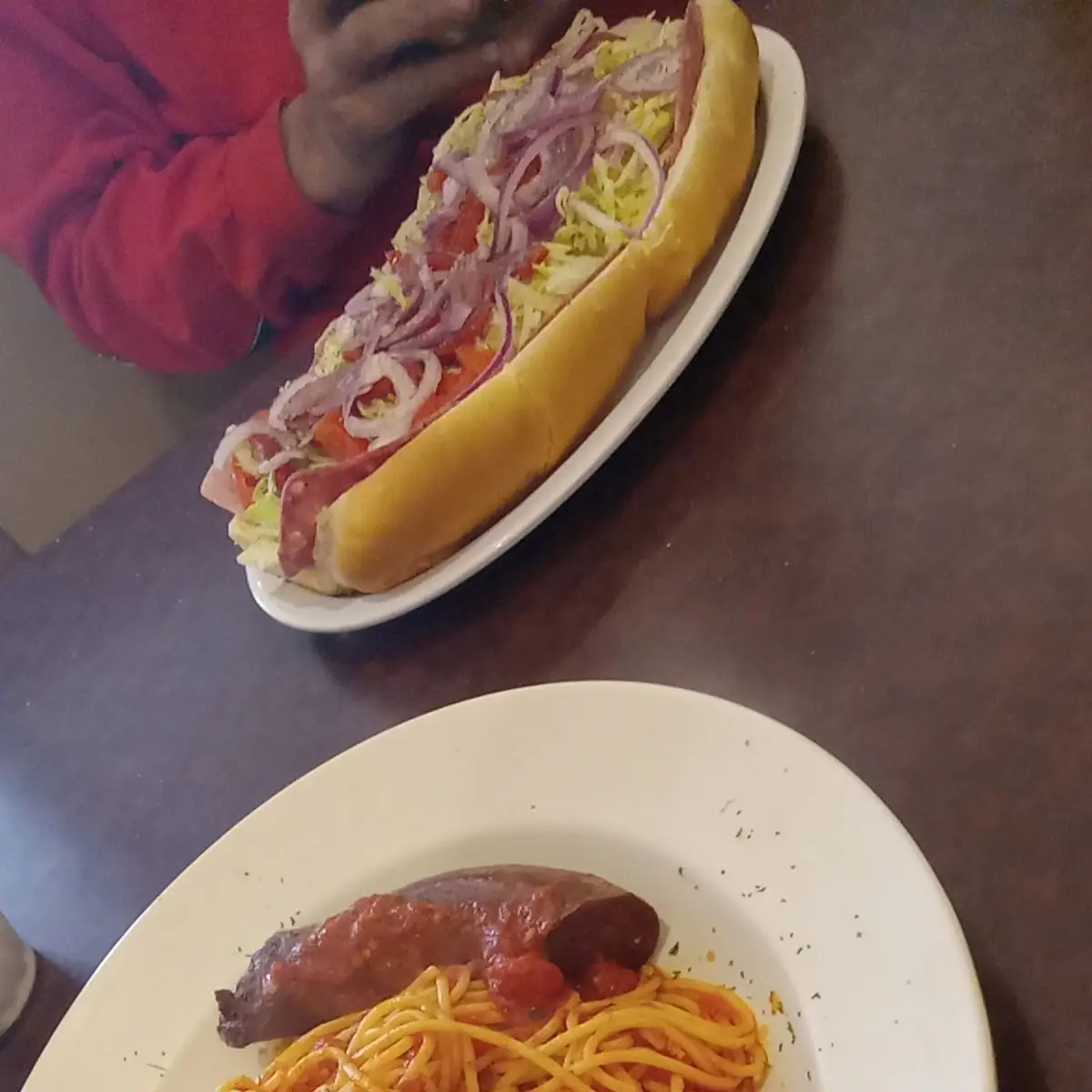 Sausage and Spaghetti