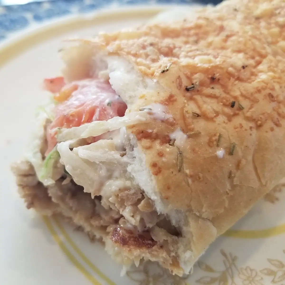 Bacon Ranch Chicken Cheese Steak