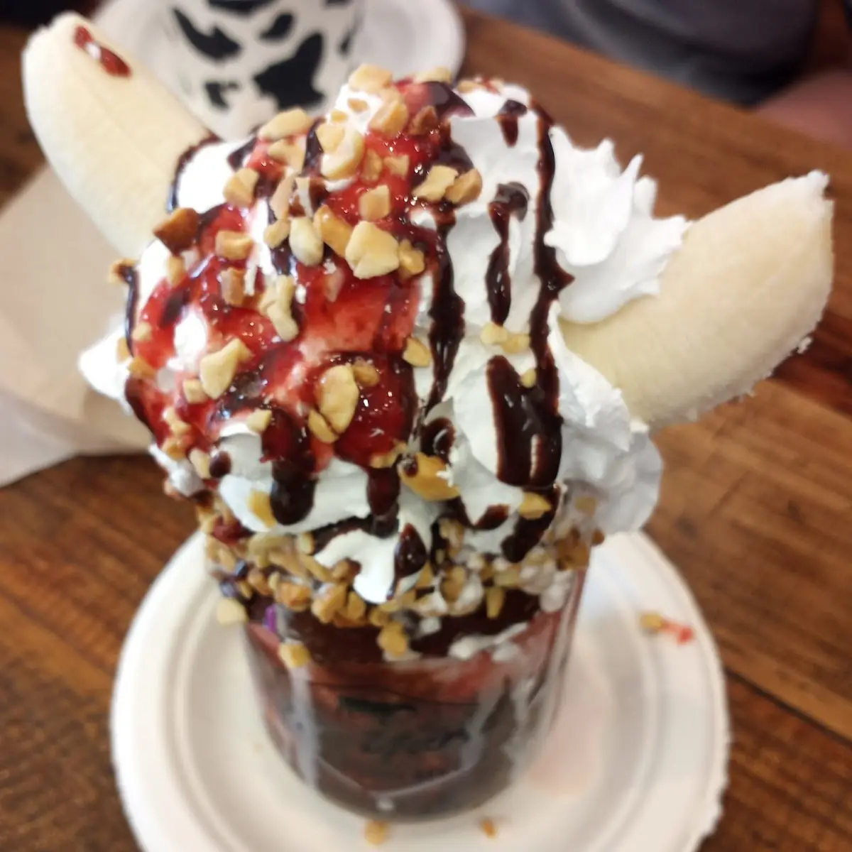 Banana Split Milkshake