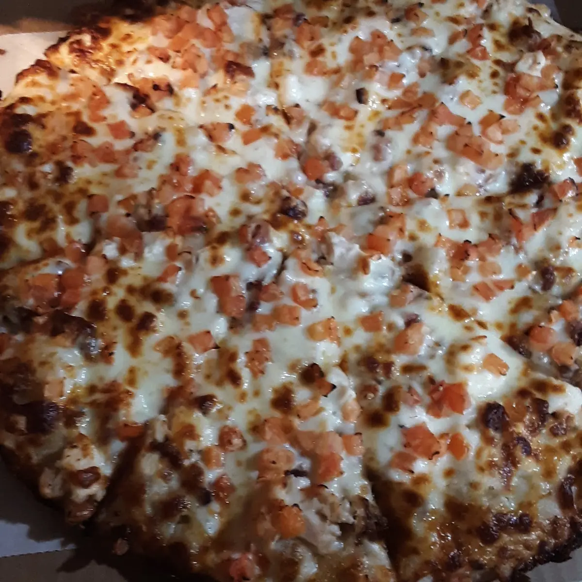 Chicken Bacon Ranch Pizza