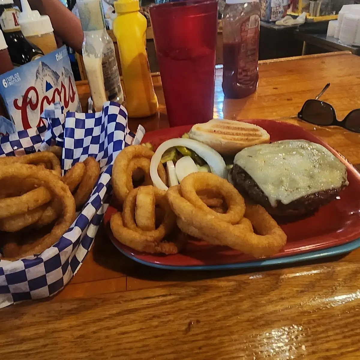 Burger with Rings