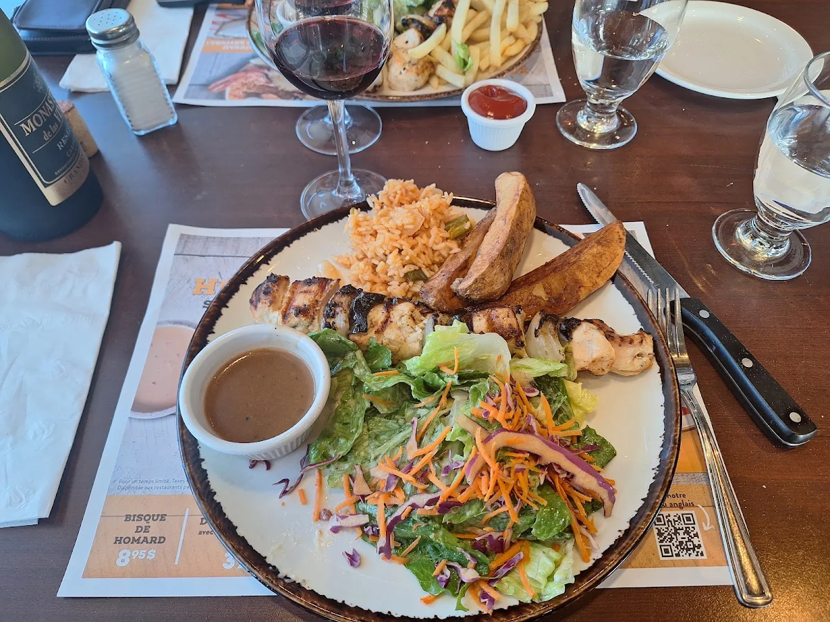 Brochette de Poulet Chicken Brochette, Casa Grecque