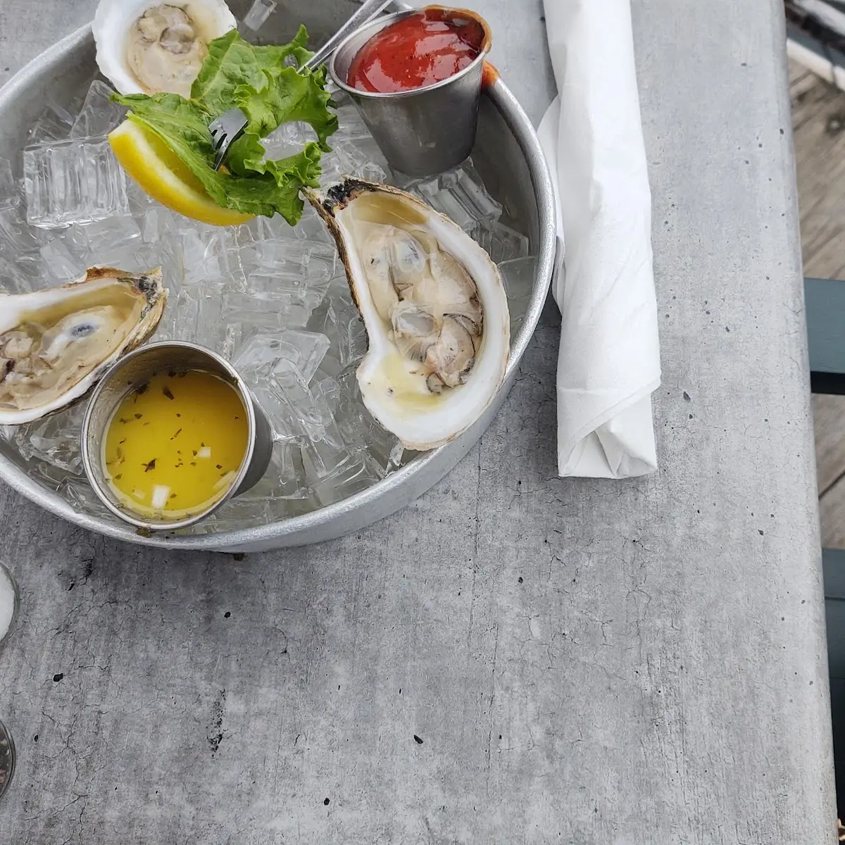Oysters on the Half Shell