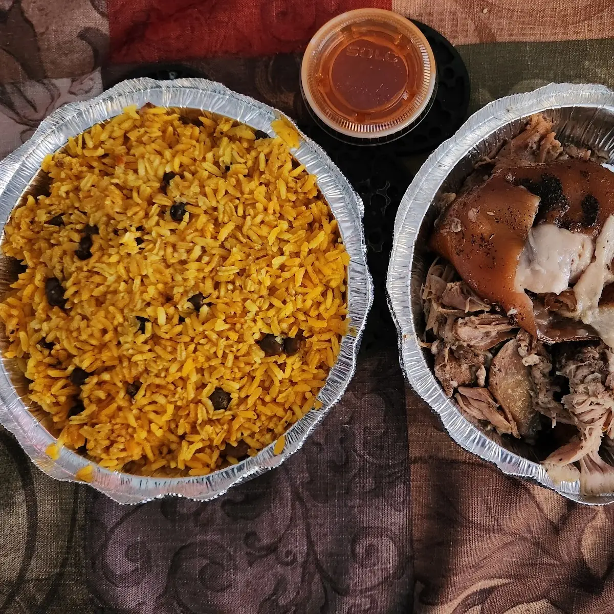Roast Chicken and Pulled Pork