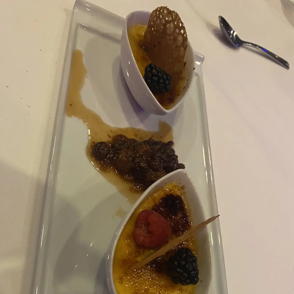 Creme Brulee, Neros Steakhouse