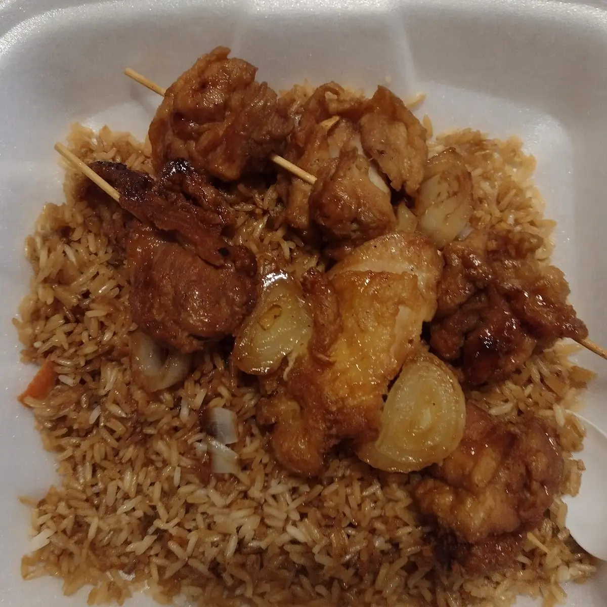 Shrimp Fried Rice I WI Eggrolli