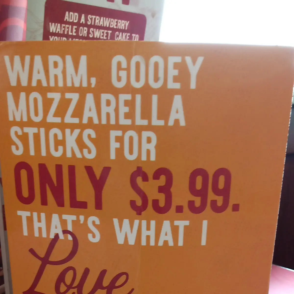 Mozzarella Sticks