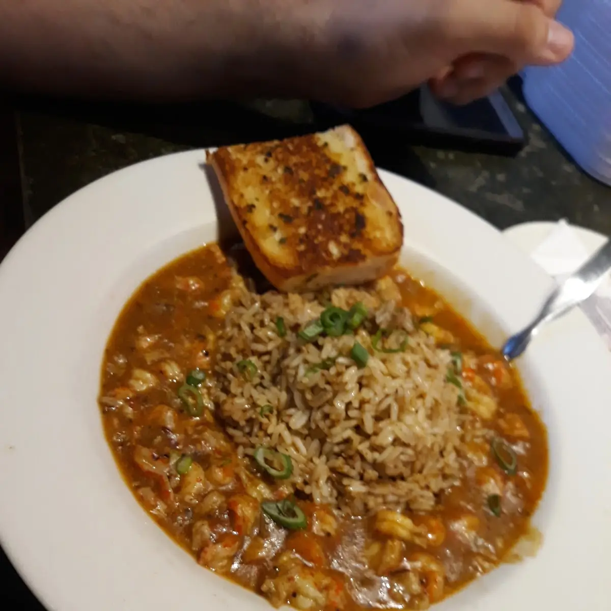 Shrimp Gumbo with White Rice