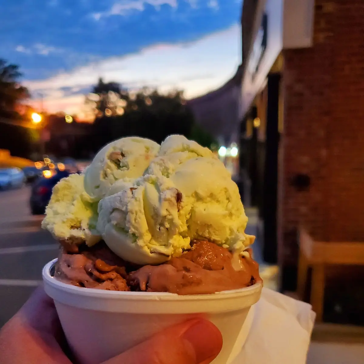 Mini with Chocolate-Peanut Butter & Pistachio