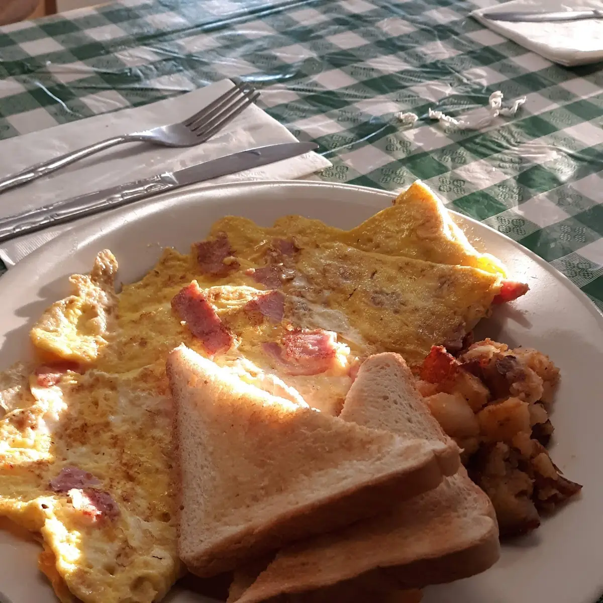 Ham and Cheese Omelet