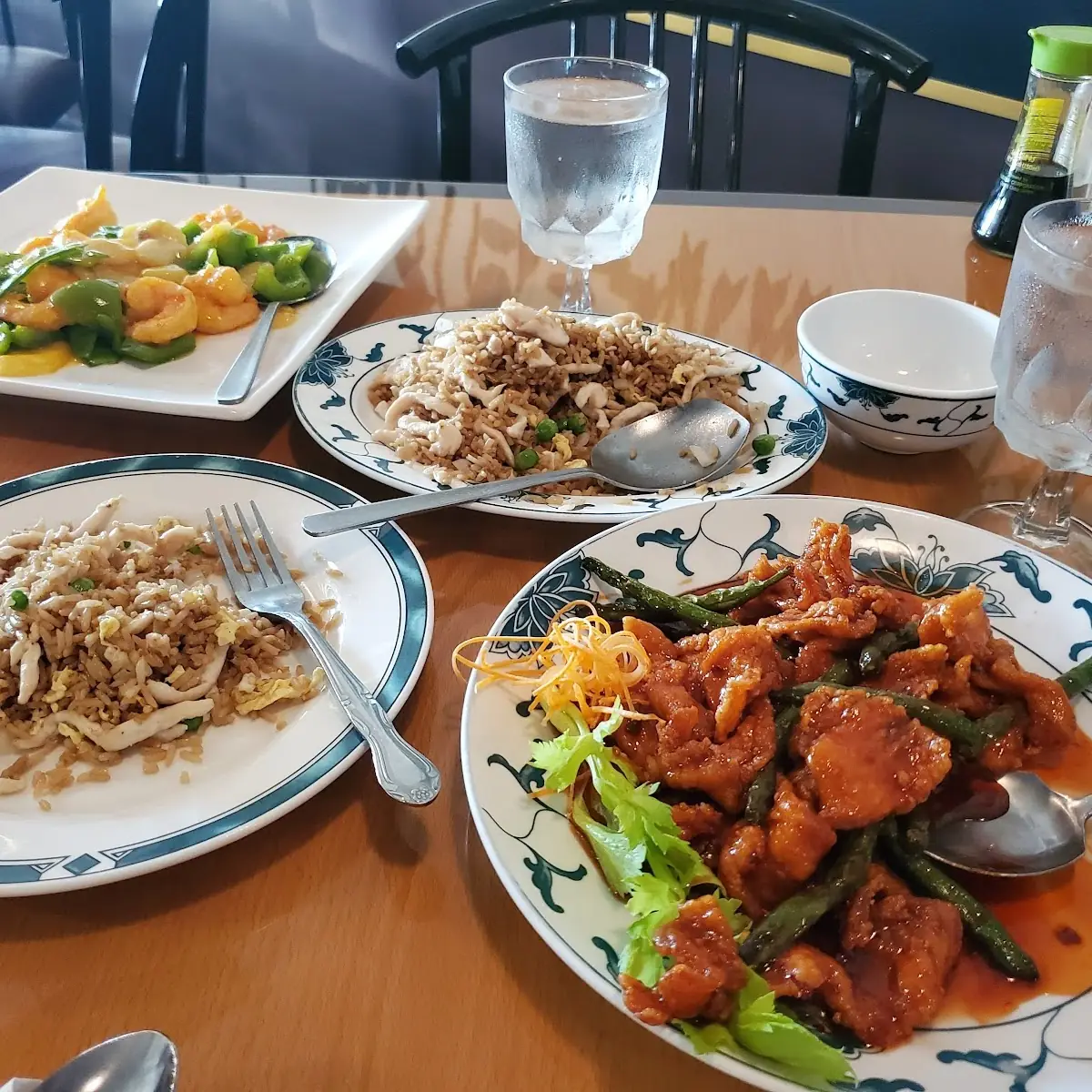 General TSO Chicken and Chicken Fried Rice