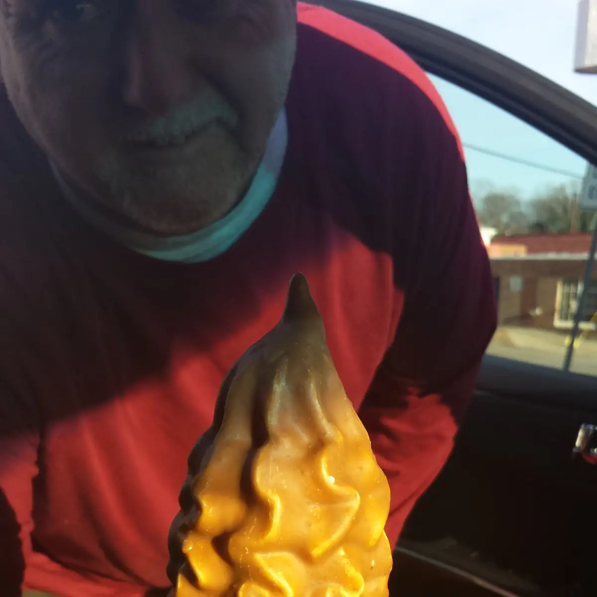 Butterscotch Dipped Cone
