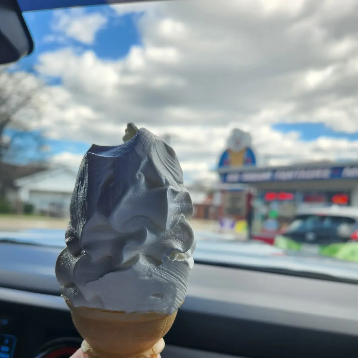Vanilla Ice Cream Cone