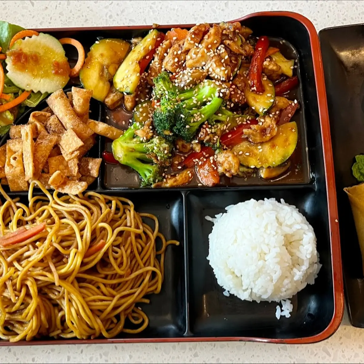 Bento Box Sesame Chicken