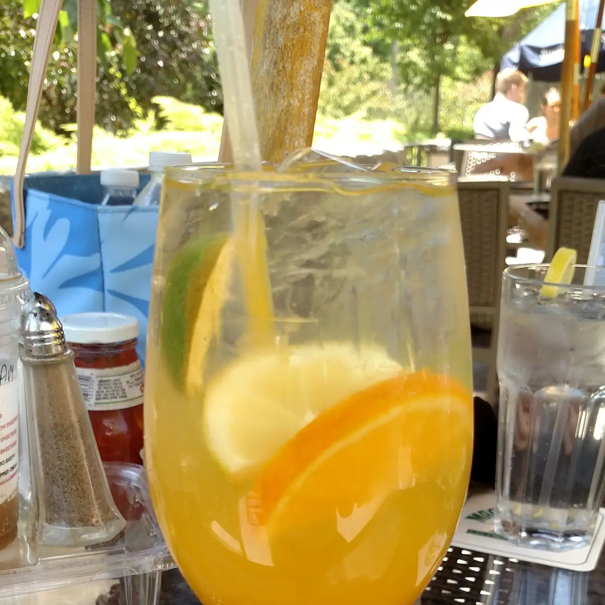 White Sangria with Fresh Fruit
