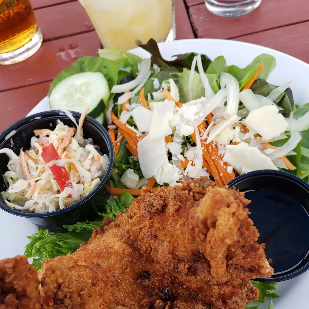 Fried Chicken Sandwich Without the Bun