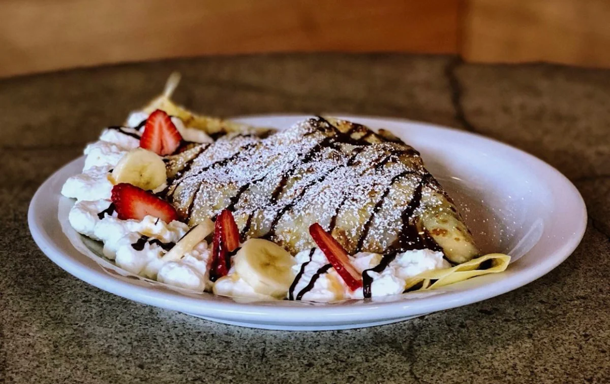 Fresh Fruit Crepe