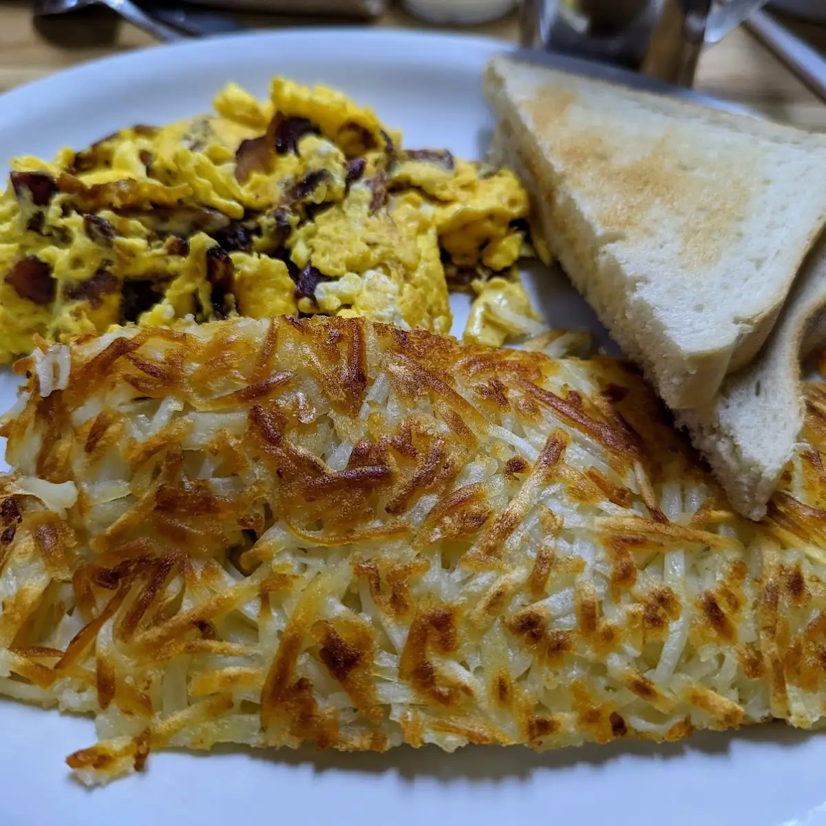 Scrambled Eggs with Bacon