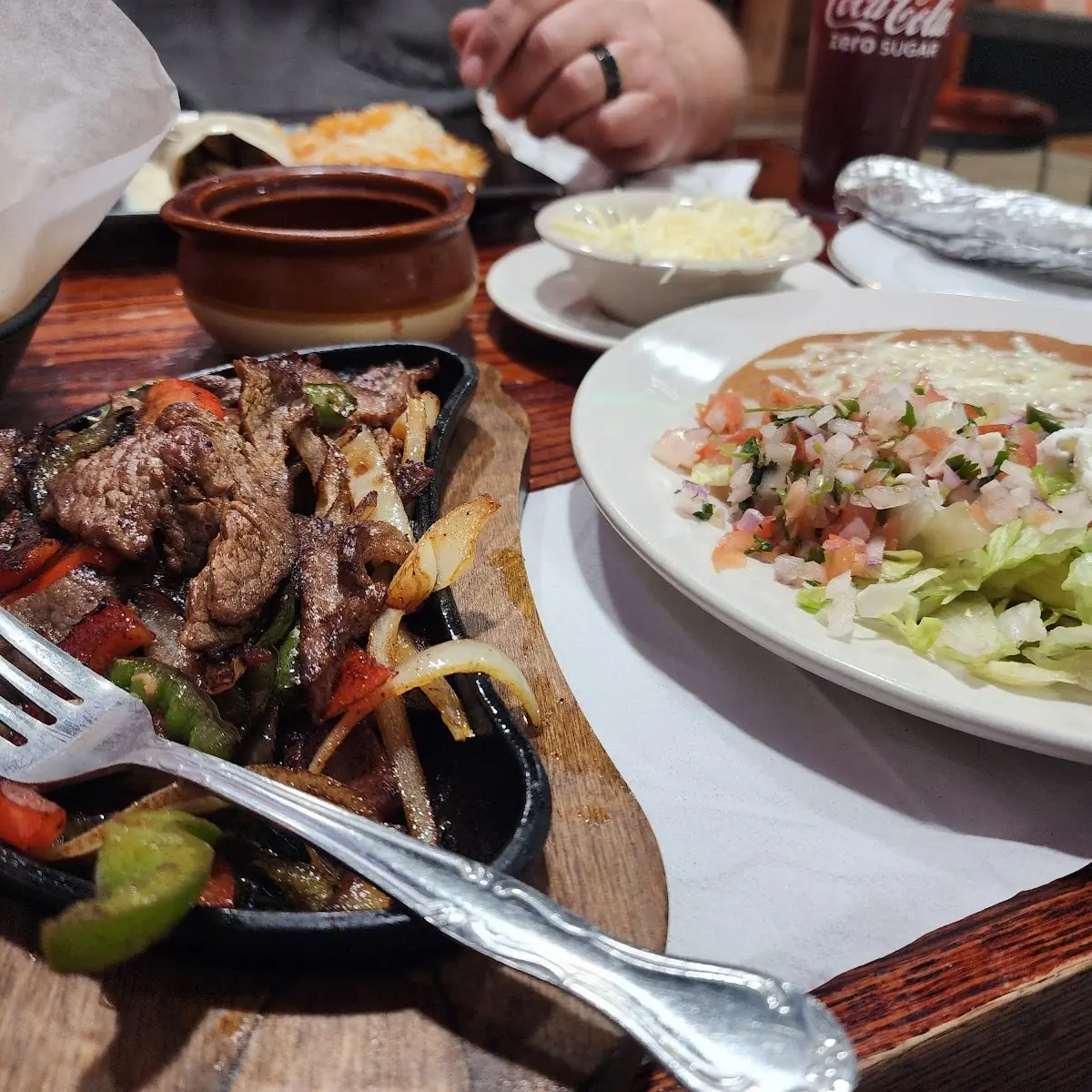 Lunch Steak Fajitas