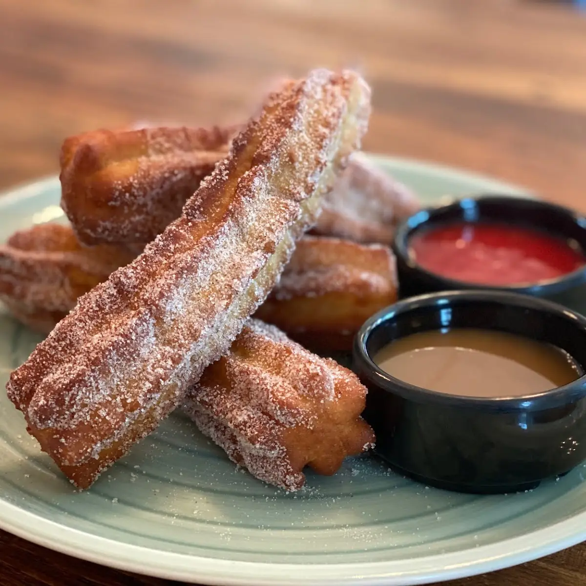 Churros with Dipping Sauces
